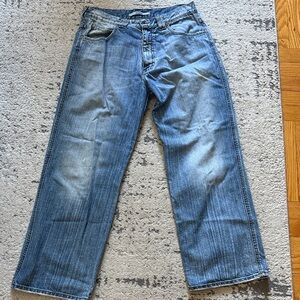 Mavi Relaxed Fit Blue Jeans for Men